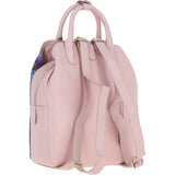 Ashwood Leather & Harris Tweed® Cloth Multi-Pocket Backpack Baby-pink/Pink: TW-66-15-BP