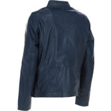 Ashwood Leather Men’s Racing Stripe Jacket Navy: Lambert sp