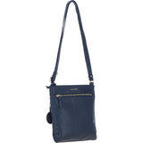 Ashwood Leather Crossbody Bag Dark Blue: 63033