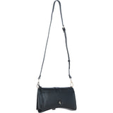 Ashwood Stylish Leather Crossbody Bag Black: 64179