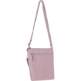 Ashwood Leather Smart Tab Cross Body Bag Woodrose: 63621/Tab