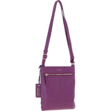 Ashwood Leather Crossbody Bag - Raspberry: 63014/cb3