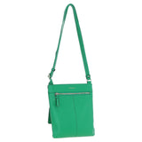 Ashwood Leather Crossbody Bag - Gumdrop Green: 63014/cb3