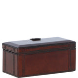 Ashwood Luxury Leather Dual Watch & Bracelet Storage Box Chestnut: LF-119