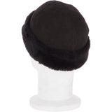 Ladies Luxury Sheepskin Hat Brown: 34