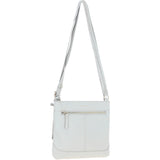 Ashwood Leather Smart Crossbody Bag Ice Grey: 64638/cb-9