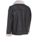 Sheepskin Flying Jacket Brown: KE 007E