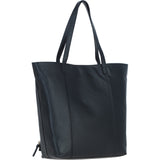 Ashwood Leather Shoulder Bag with Detachable Pouch Black: 64454