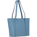 Ashwood Elegant Ladies Leather Shoulder Bag Denim: 64668