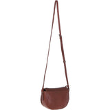 Ashwood Leather Crossbody Bag with Woven Details Tan: GV-63753