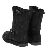 Fenland Classic  9" Vintage Sheepskin Biker Boots: BIKER BOOT LADIES