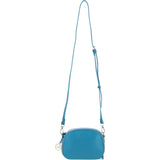 Ashwood Leather Compact Crossbody Bag with Adjustable Strap Turquoise: Y-53