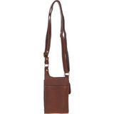 Ashwood Leather & Harris Tweed® Cloth elegance Crossbody Bag Tan/Watch: TW-20-04-TW
