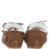 Fenland Classic Mens Suede Sheepskin Maverick Slippers Chestnut