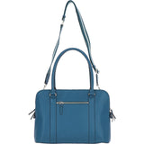 Ashwood 3 Section Large Leather Handbag Teal: X-39