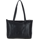 Ashwood Sleek Leather Tote Bag Black: Amelia