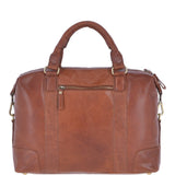 Leather Vintage Laptop Work Bag Tan : G-34