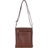 Ashwood Leather Crossbody Bag Tan: M-87