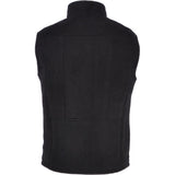 Men's Leather Sheepskin Gilet Black: KE YELEK 1