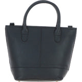 Ashwood Leather & Harris Tweed® Cloth Large Grab Bag Black/Green/Red: TW-64-07-BR
