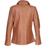 Ashwood Womens Leather Jacket Tan: awl 880