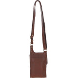 Ashwood Leather & Harris Tweed® Cloth elegance Crossbody Bag Tan/Mcload: TW-20-02-TM