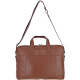 Brampton Leather Men's Laptop Bag Tan: 64547