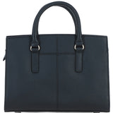 Ashwood Leather Handbag with Detachable Crossbody Strap Black: 64747
