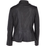 Leather Jacket Black/ddy: AWL-738