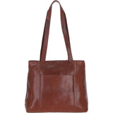 Elegant Ashwood Leather Shoulder Bag Cognac: Alice