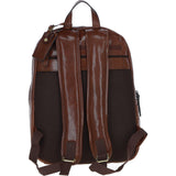 Vegetable Tanned Leather Backpack Chestnut : 11319