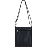 Ashwood Leather Crossbody Bag Black: M-87