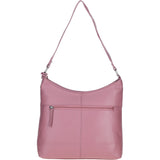 Chic Leather Shoulder Bag & Secure Zip Closure Cameo Rose: Antrim