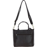 Versatile Ashwood Leather & Harris Tweed® Cloth Shoulder Bag Brown/Mcload: TW-22-01-BM