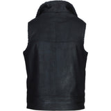 Ashwood Men's Leather Waistcoat Black: SIGMA