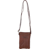 Ashwood Leather Crossbody Smart Phone Bag Tan: M-80