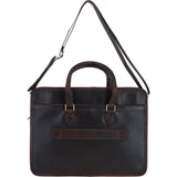 Ashwood Leather Large Business Case Brown: PL-48