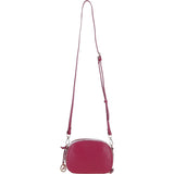 Ashwood Leather Compact Crossbody Bag with Adjustable Strap Raspberry: Y-53