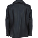 Classic Men's Ashwood Leather Blazer Black: AWL-2288