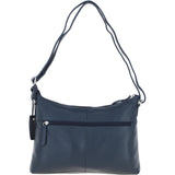 Ashwood Leather Ladies Essential Crossbody Bag Navy: MI-09