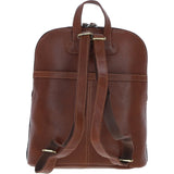 Exquisite Ashwood Leather & Harris Tweed® Cloth Backpack Tan/Green/Red: TW-25-08-TR