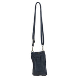 Ashwood Leather Crossbody Smart Phone Bag Navy: D-99