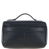 Leather Washbag Black: K-49