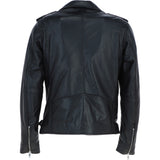 Ashwood Men's Leather Biker Jacket Black: AWM-190