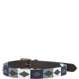 Ashwood Leather Multicolored Handmade Belt White: POF-45