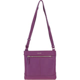 Ashwood Leather Smart Crossbody Bag Raspberry: 64638/cb-9