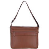 Brampton Leather Men's Emissary Messenger Bag Tan: 64403