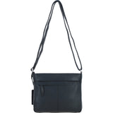Adjustable Crossbody & Shoulder Bag Black: Cardiff