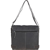 Men's Leather Messenger Bag Brown : 8353