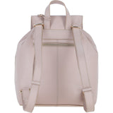 Ashwood Genuine Leather Compact Backpack Beige: Y-57